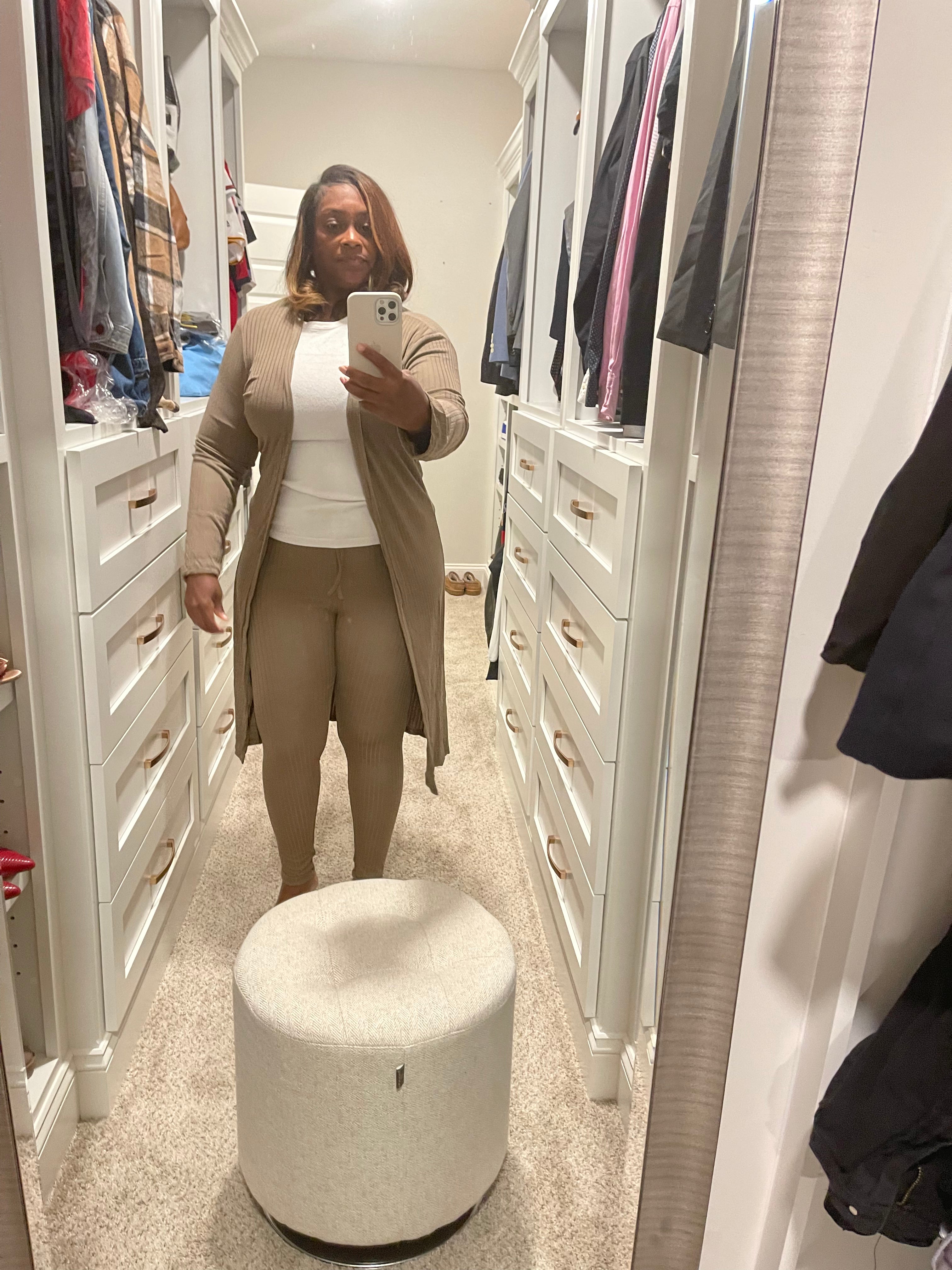 Plus Size Cardigan Set