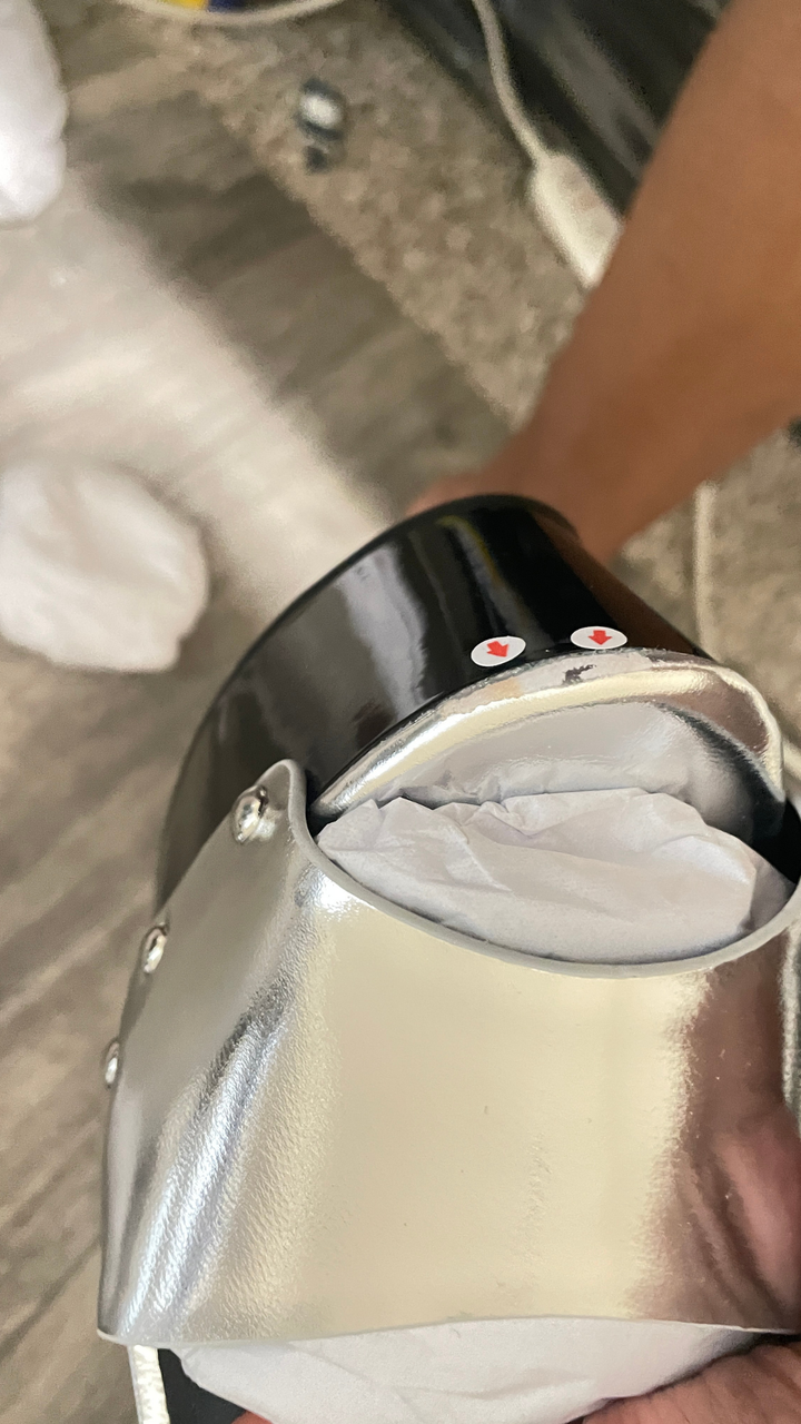 Opulent Platform Heel – Silver | Imperfect Edition