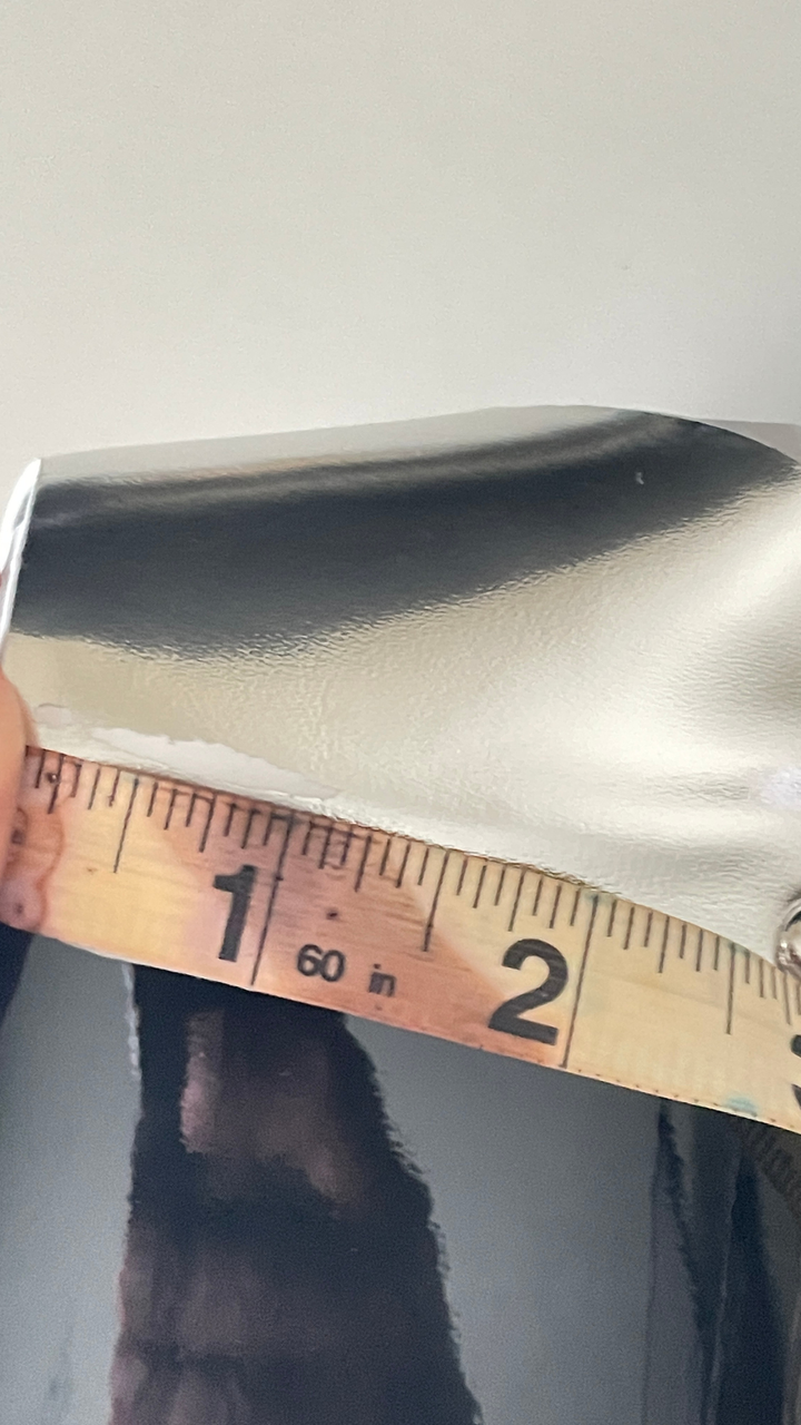 Opulent Platform Heel – Silver | Imperfect Edition