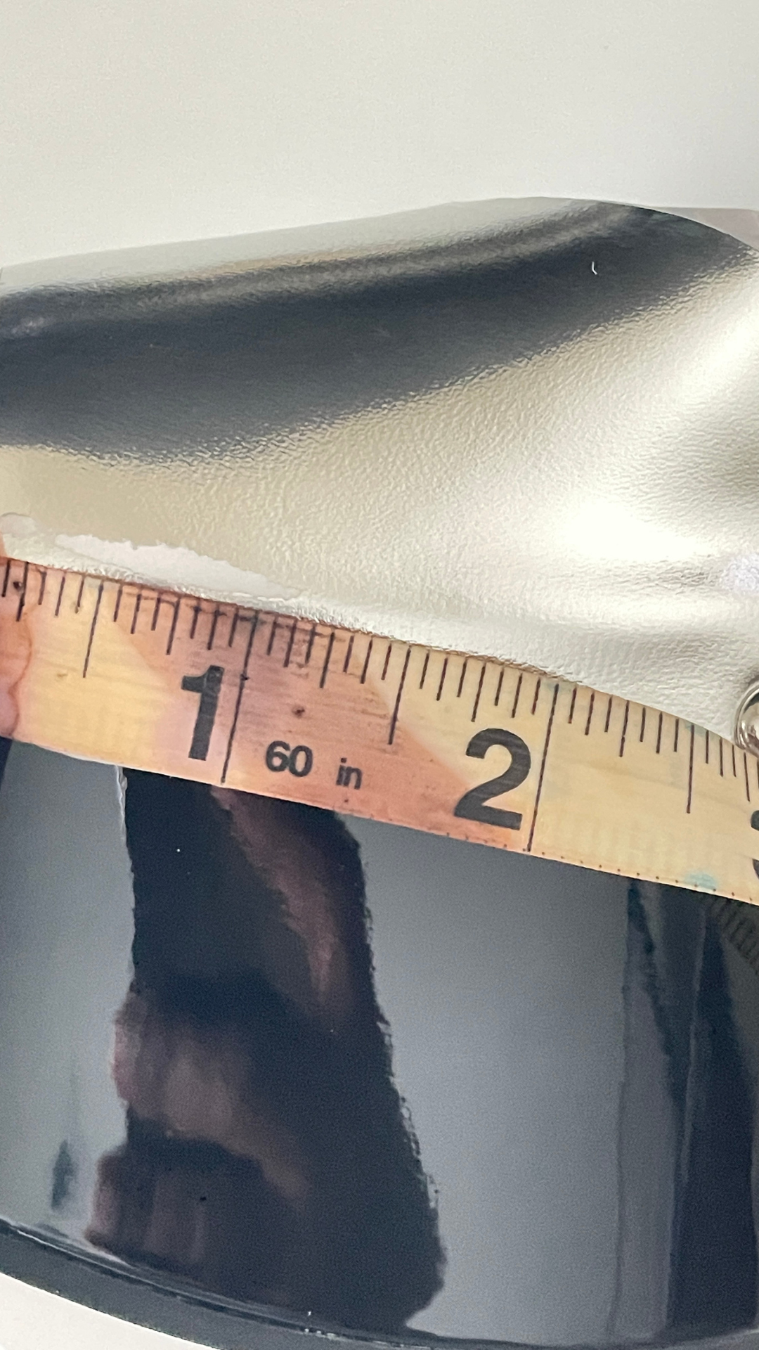Opulent Platform Heel – Silver | Imperfect Edition