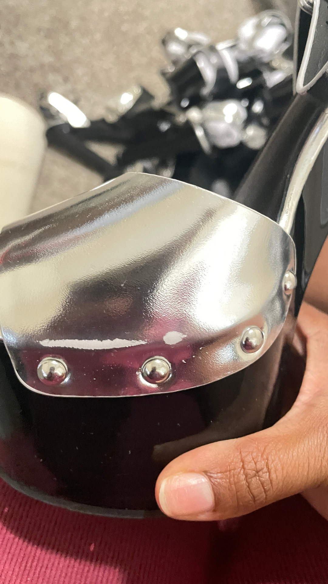 Opulent Platform Heel – Silver | Imperfect Edition