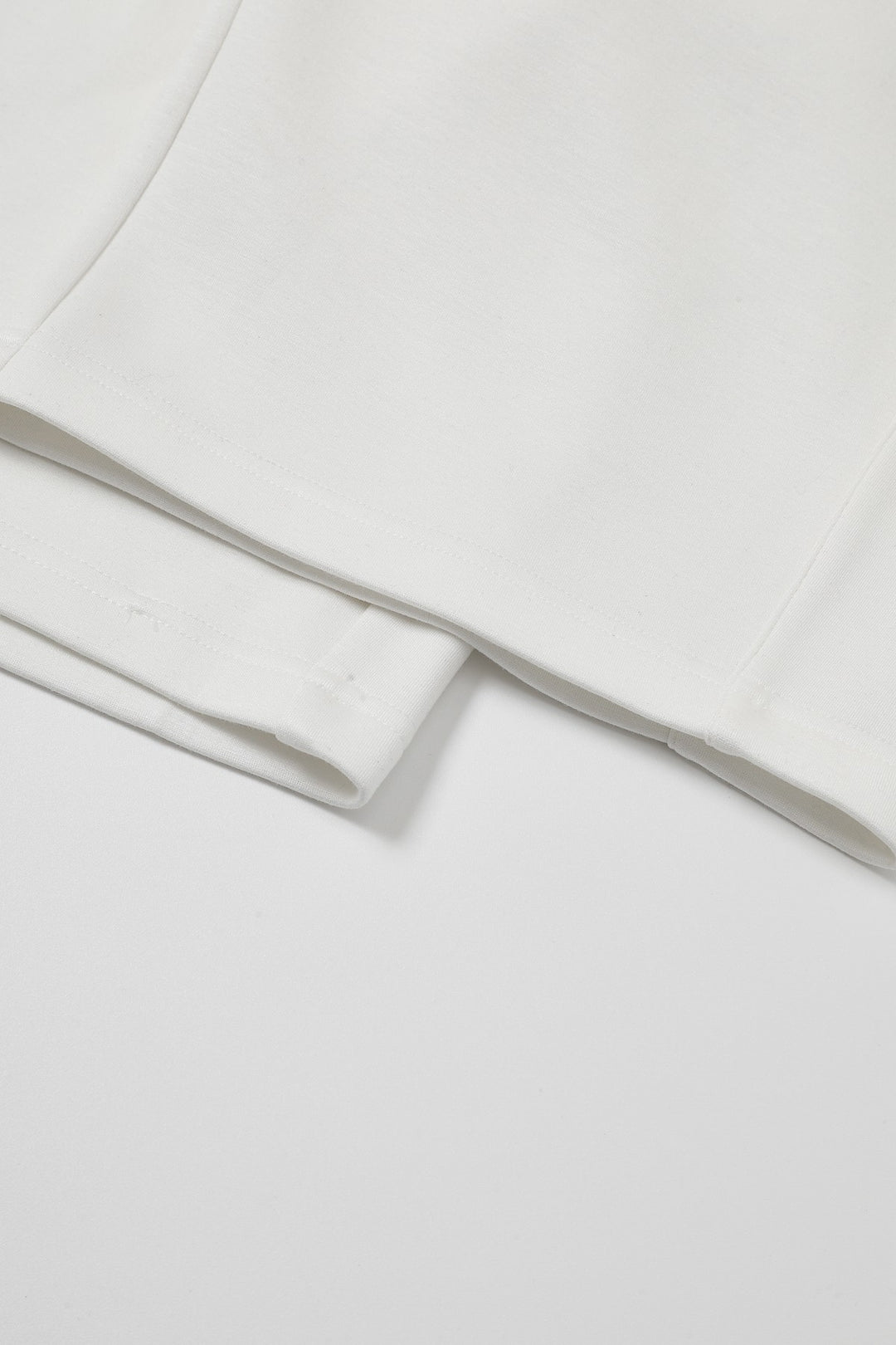 Calmour Knit Barrel Sweatpants - White