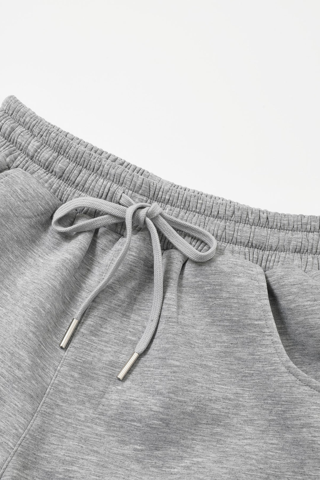 Calmour Knit Barrel Sweatpants - Grey