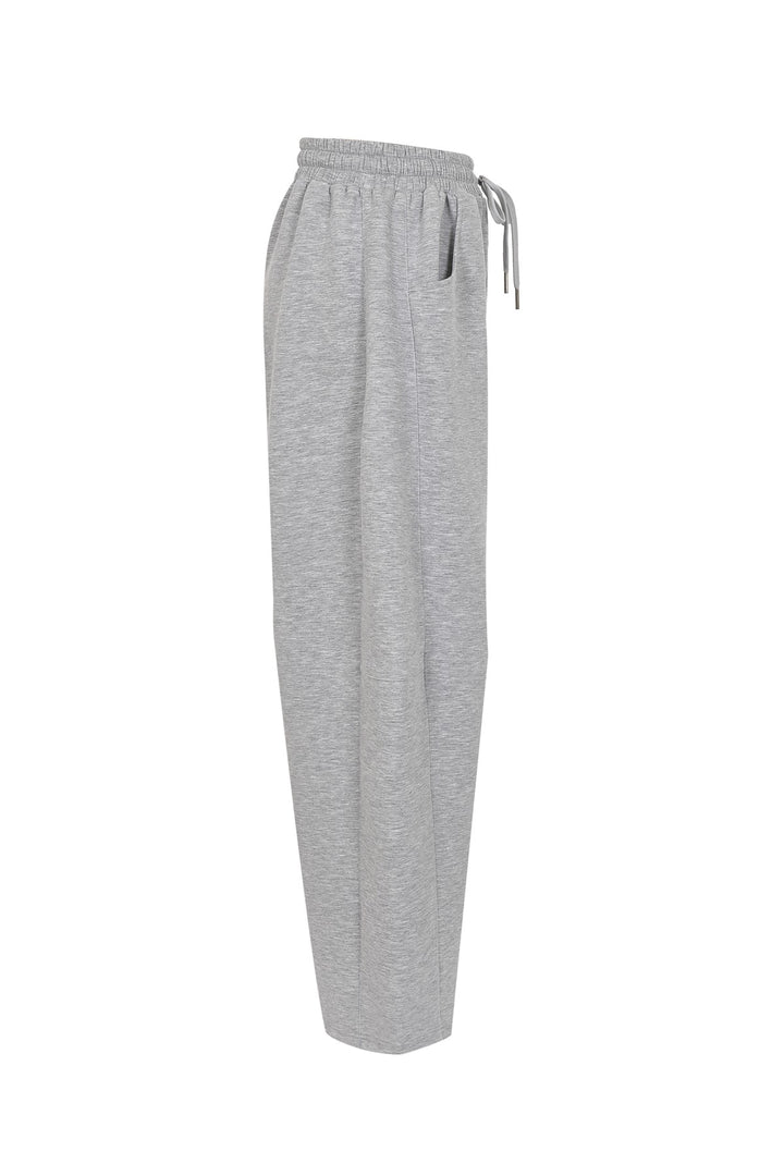 Calmour Knit Barrel Sweatpants - Grey