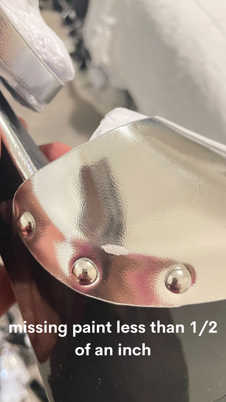 Opulent Platform Heel – Silver | Imperfect Edition