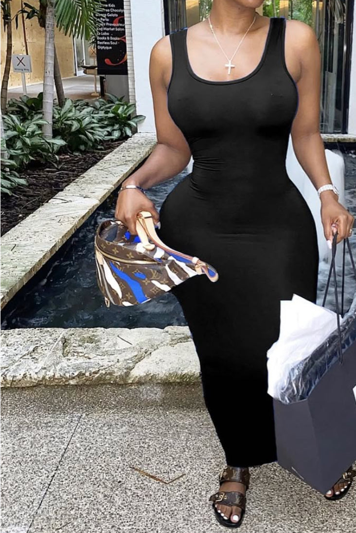 TIAJY BODYCON MAXI DRESS