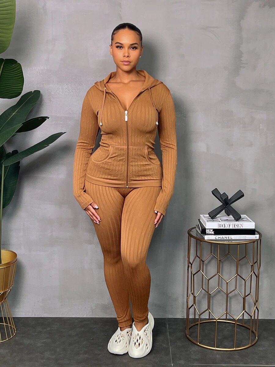 One Size Fit All Hoodie Set