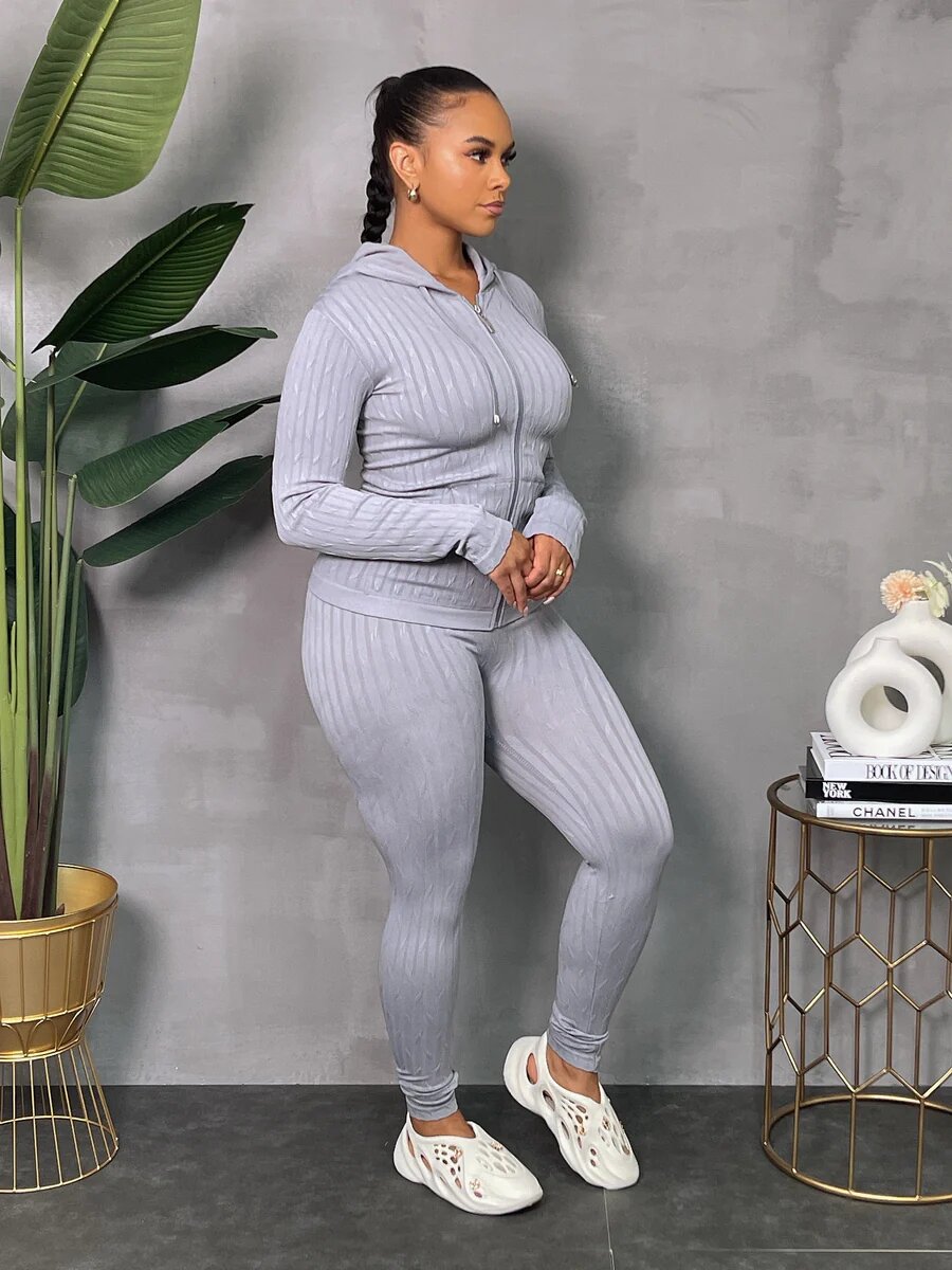 One Size Fit All Hoodie Set