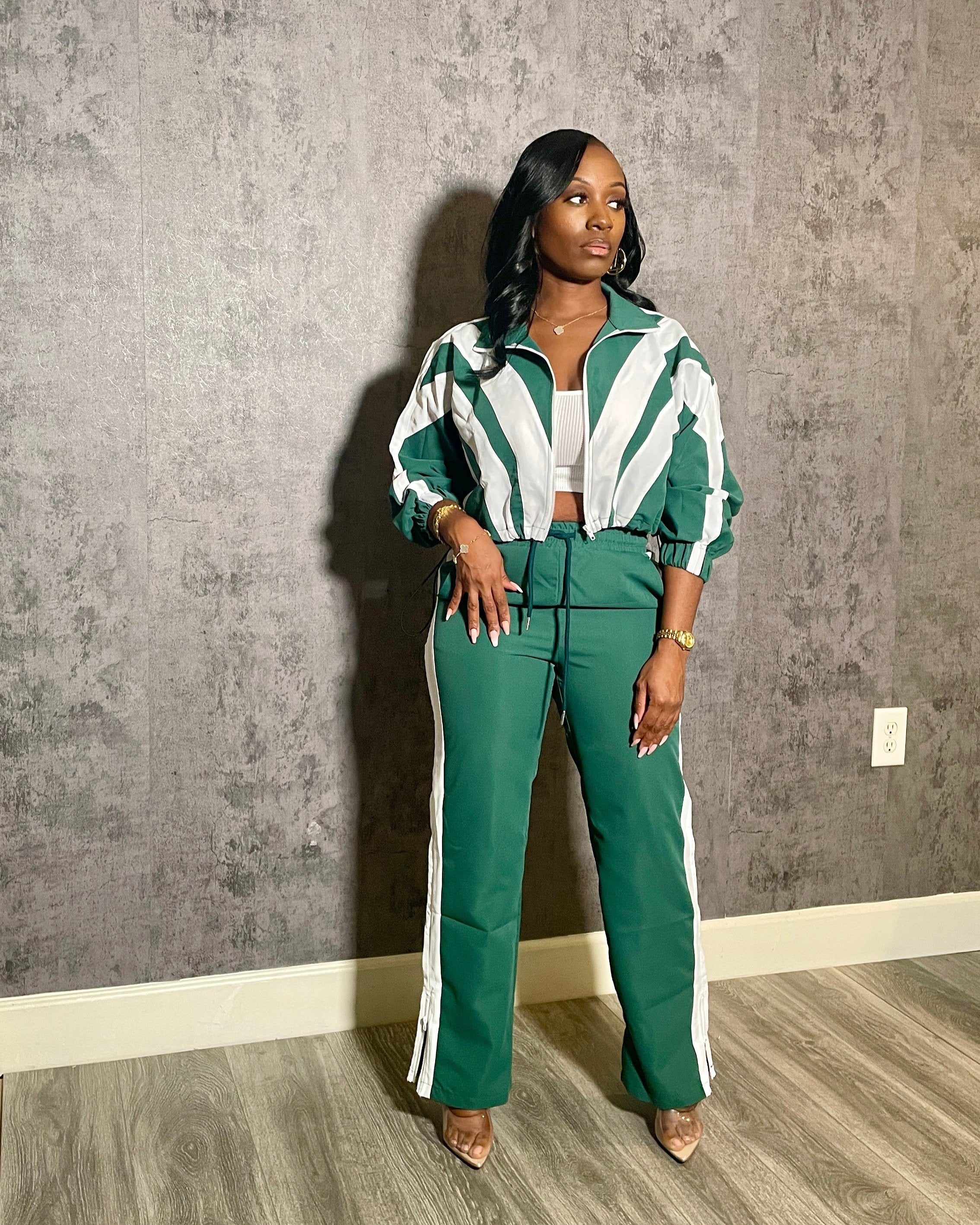 Green Reflex Tracksuit