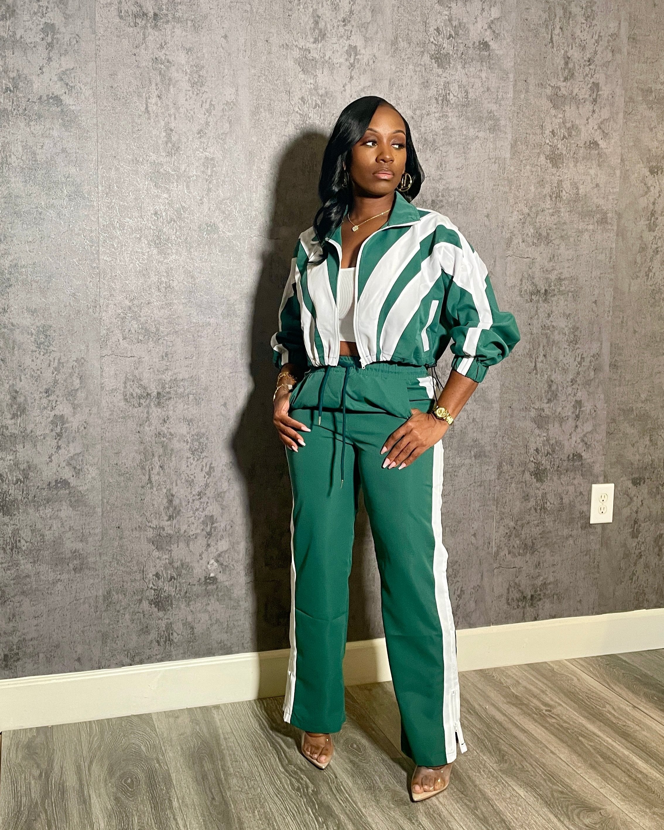 Green Reflex Tracksuit