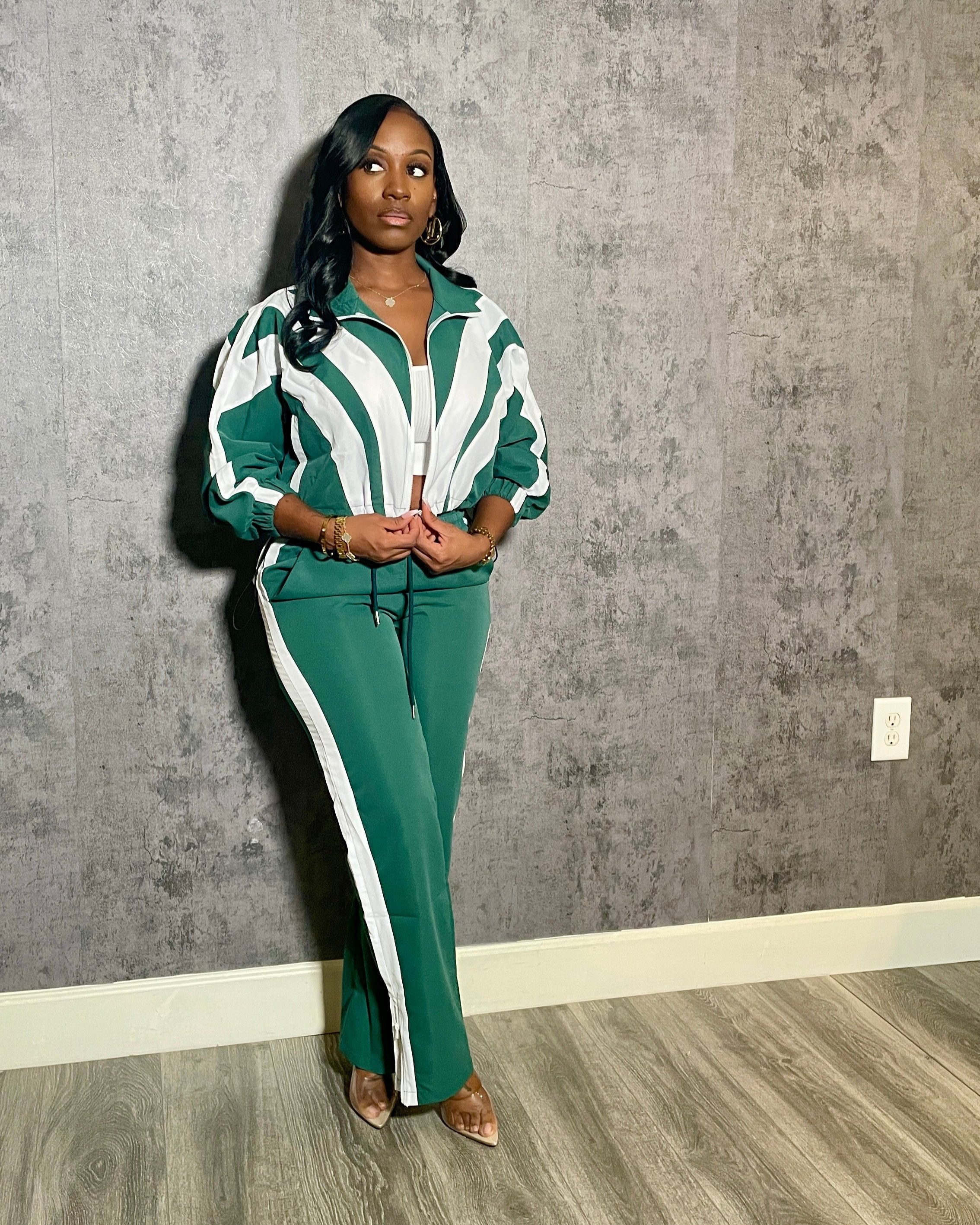Green Reflex Tracksuit