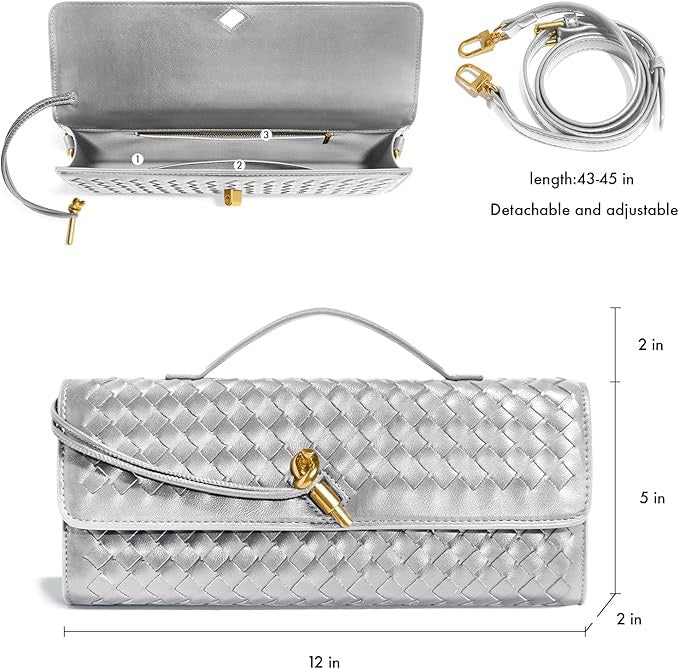 Silver Baguette Bag [Eta 5/30]