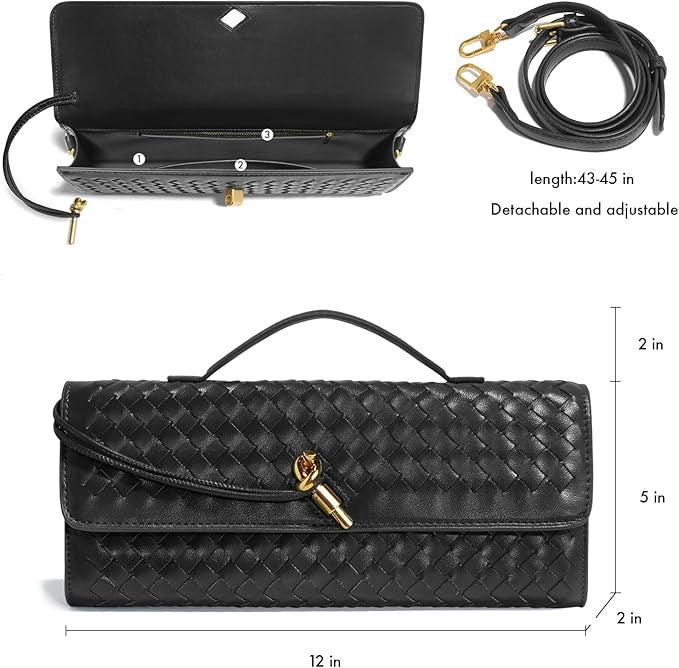Black Baguette Bag [Eta 5/30]