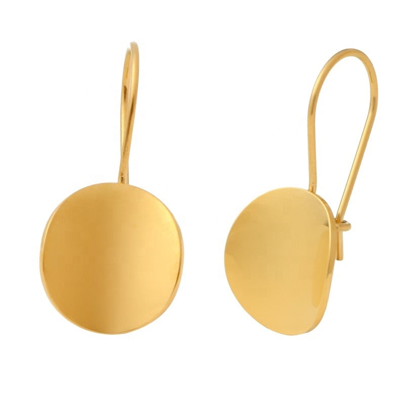 Bell 18k Gold Plate Stainless Steel