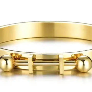 Hinged Love Bar Bracelet