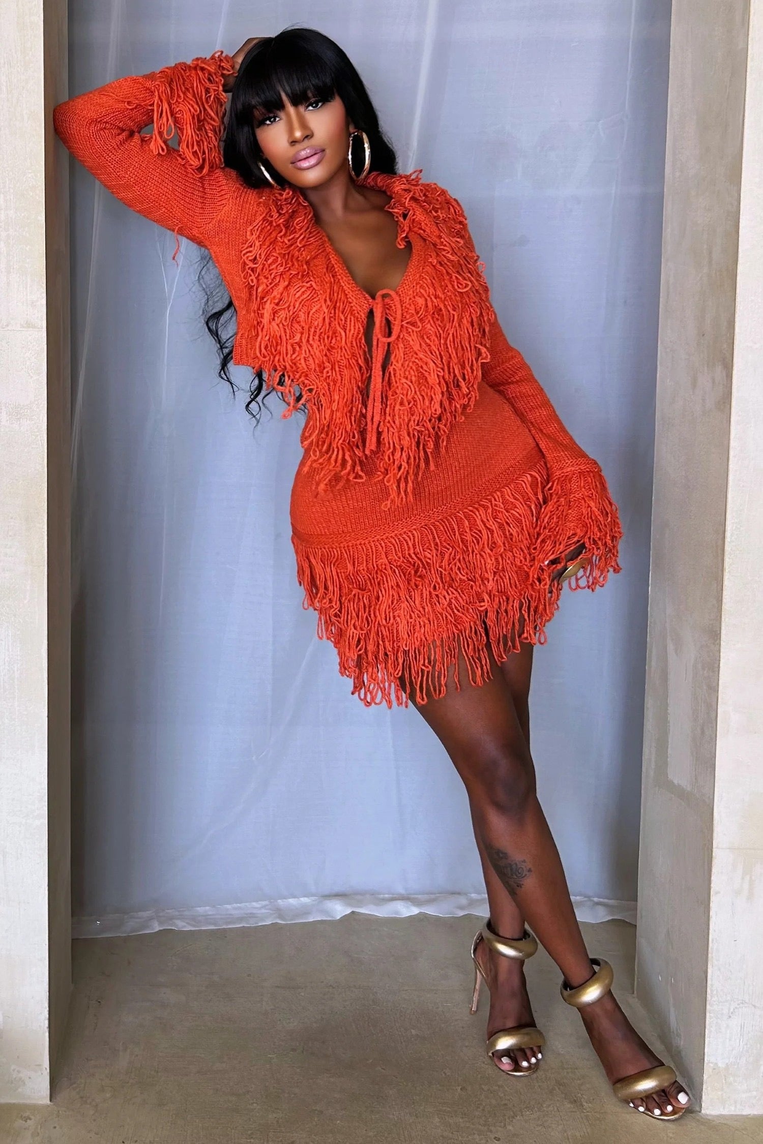 SHAKE'EM UP FRINGE SET