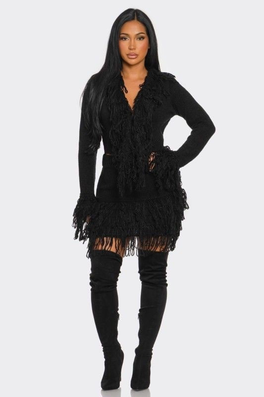 SHAKE'EM UP FRINGE SET