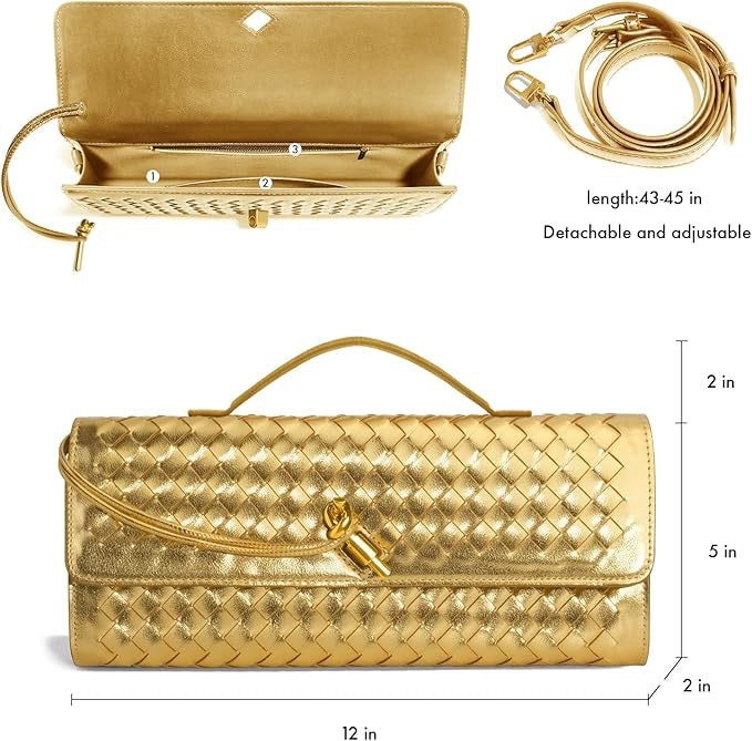 Gold Baguette Bag [Eta 5/30]