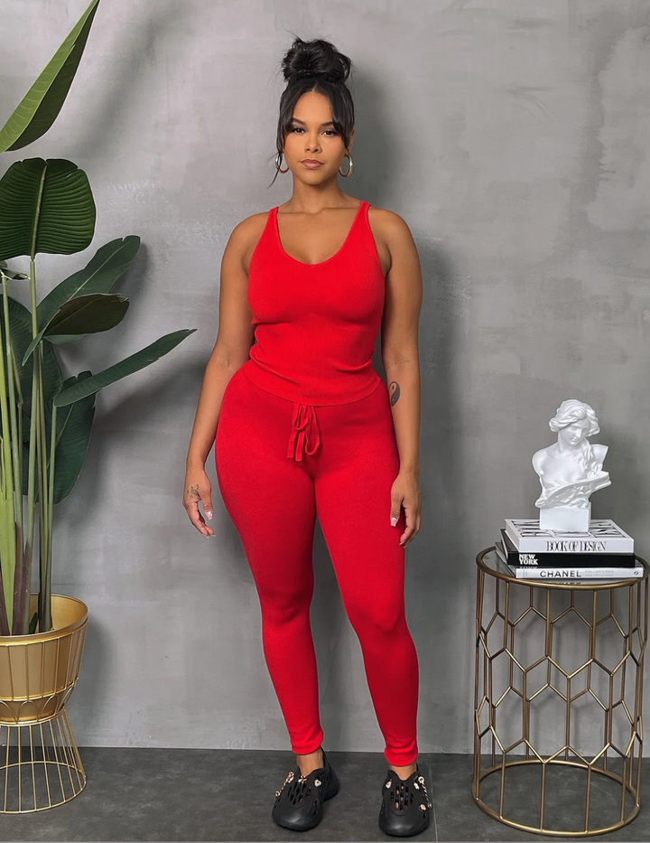 Knit Jogger Set