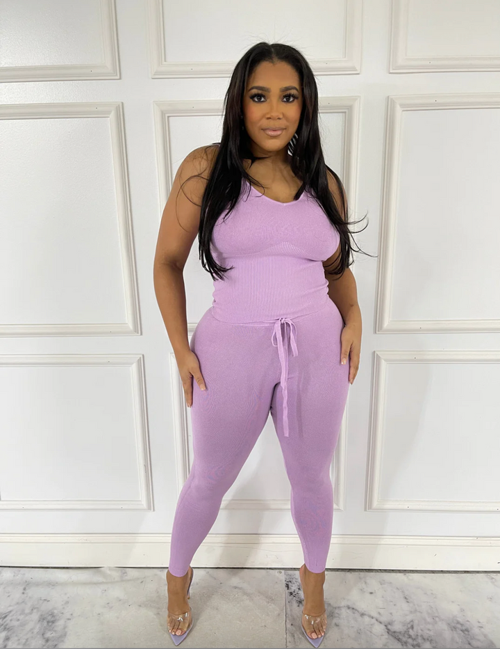 Knit Jogger Set