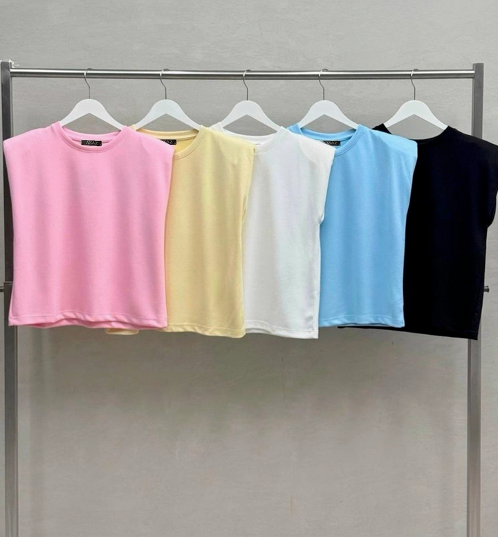 Padded Shoulder Muscle T-Shirt