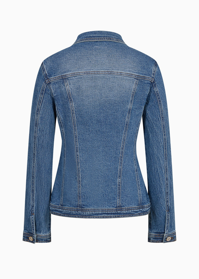 Peplum Denim Jacket