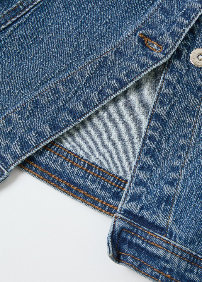 Peplum Denim Jacket