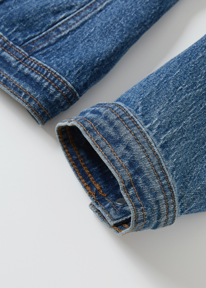 Peplum Denim Jacket