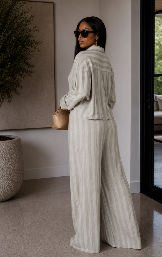 Amagansett Luxe Pant Set - Sage