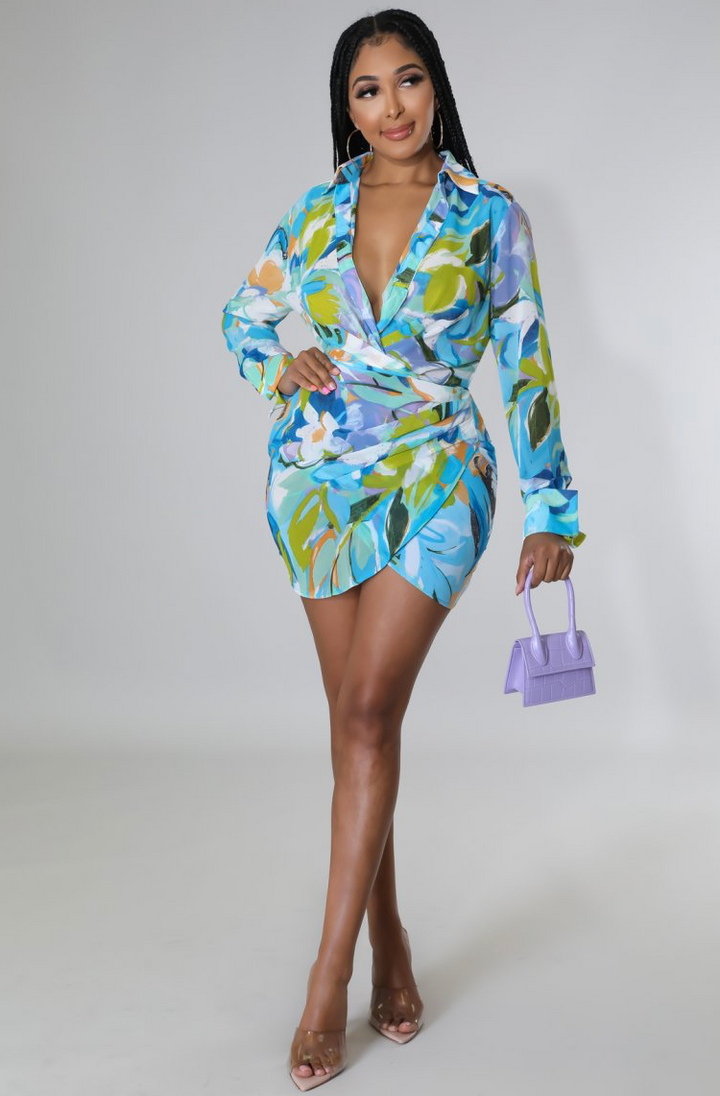 CHIFFON DRESS