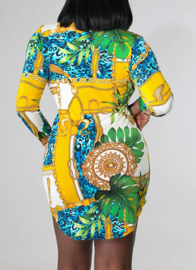 Cosmopolitan Dress (Green)