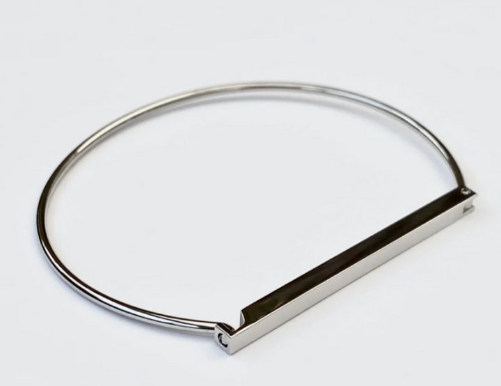 Gold Bangle Bar Cuff Bracelet