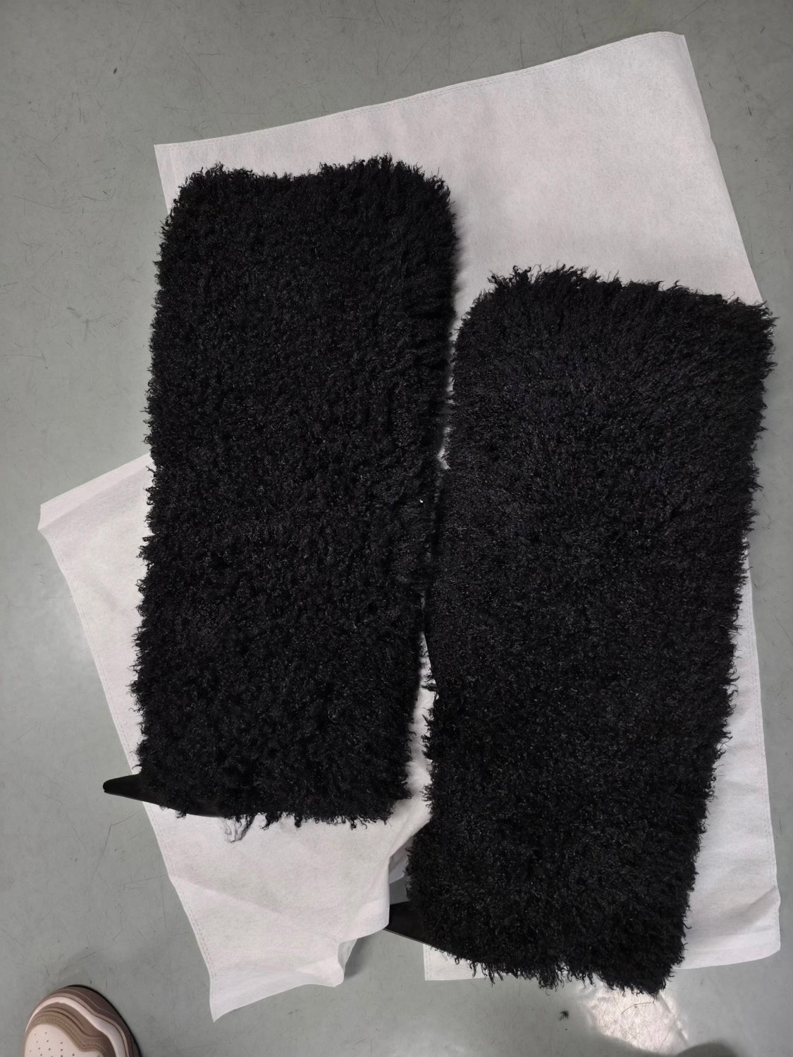Restock- Pre-Sale- Wedge Heel Mongolian Fur Boot