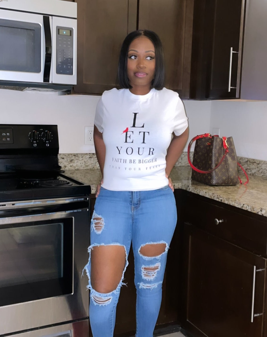 FAITH Bigger Than Fear T-shirt