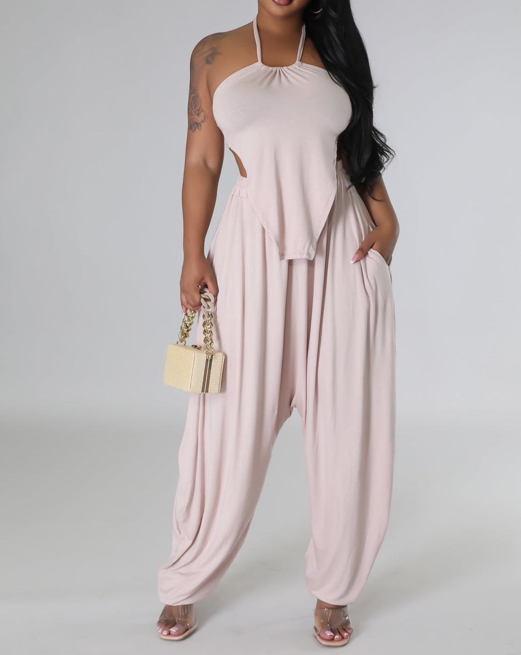 Nori Pants Set (Tall Girl Friendly) (size down excellent stretch)
