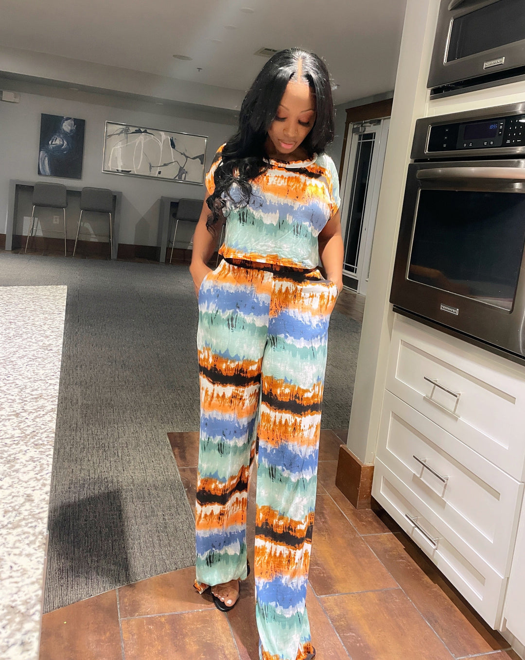 SUNSET VACATION SET ORANGE