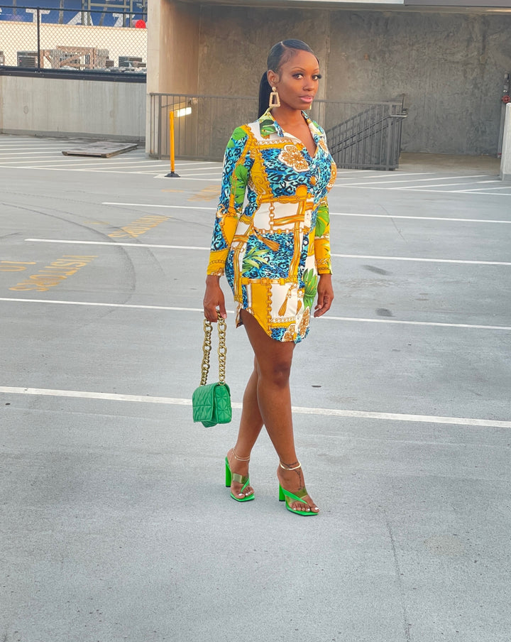 Green Cosmopolitan Dress