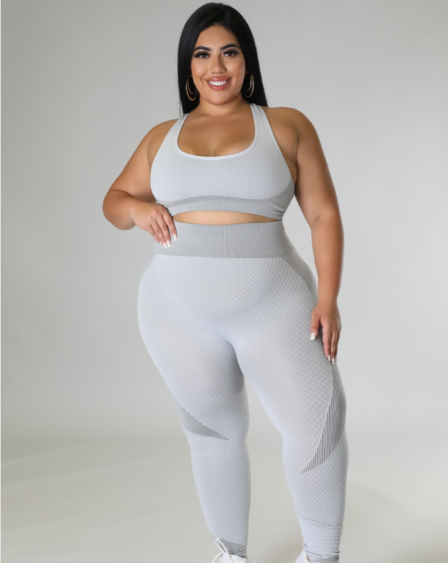 PLUS SIZE 2 Piece Activewear Set