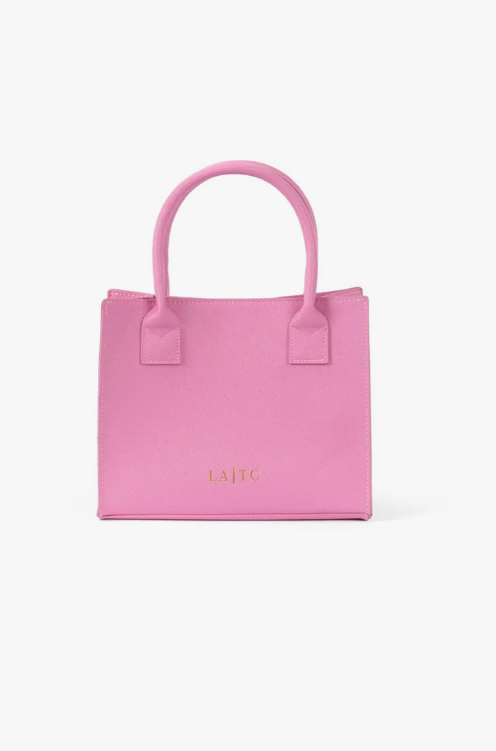 Pink Fluent Tote Handbag