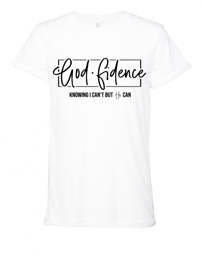 GODFIDENCE TEE WHITE